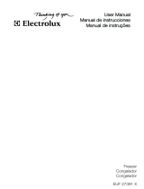 Electrolux EUF 27391 X Manual do usuário