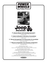 Power Wheels Jeep Junior Instruction Sheet