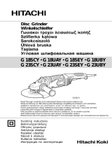 Hitachi G 18SEY Manual do usuário