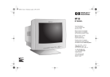 HP 55 15 inch Color Monitor Manual do usuário