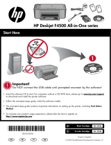 HP Deskjet F4500 All-in-One Printer series Manual do proprietário