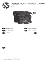 HP LaserJet Pro M1212nf Multifunction Printer series Guia de instalação