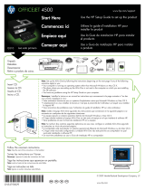 HP Officejet 4500 All-in-One Printer Series - G510 Setup Poster
