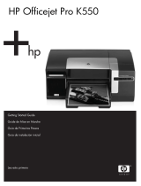 HP K550 Manual do usuário