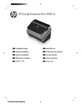 HP ScanJet Enterprise Flow 5000 s2 Sheet-feed Scanner Guia de instalação