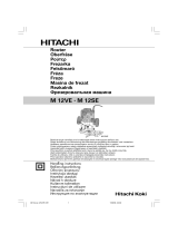 Hitachi M 12SE Manual do usuário
