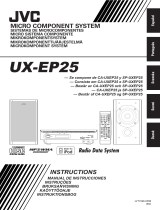 JVC CA-UXEP25 Manual do usuário