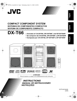 JVC DX-T66 Manual do usuário