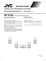 JVC SP-X103F Manual do usuário