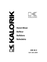 KALORIK - Team International Group Mixer USK M 2 Manual do usuário