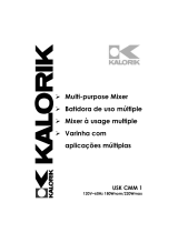 KALORIK Multi-purpose mixer USK CMM 1 Manual do usuário