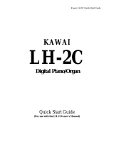 Kawai LH-2C Manual do usuário
