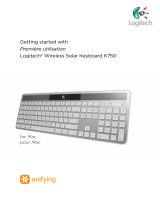 Logitech K750 Manual do usuário
