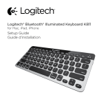 Logitech Bluetooth Easy-Switch Keyboard K811 Manual do usuário
