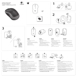 Logitech Wireless Mouse M185 Manual do usuário