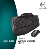 Logitech Wireless Desktop MK700 Manual do usuário