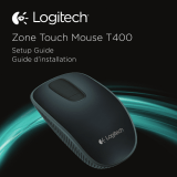 Logitech Zone Touch Mouse T400 Manual do usuário