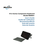 Motion Computing R12 Companion Keyboard Guia de usuario