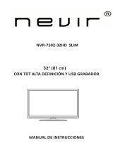 Nevir NVR-7502-32HD-B SLIM Manual do usuário