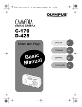 Olympus Camedia D-425 Manual do usuário