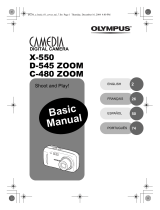 Olympus Camedia C-480 Zoom Manual do usuário