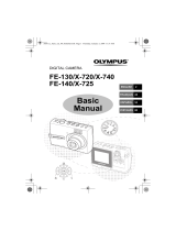 Olympus X-740 Manual do usuário