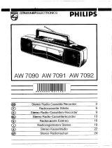 Philips AW 7091 Manual do usuário