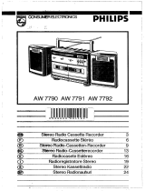 Philips AW 7791 Manual do usuário
