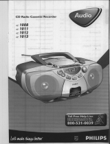 Philips AZ 1012 Manual do usuário