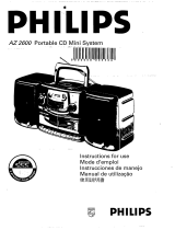 Philips AZ2600 Manual do usuário