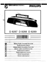 Philips D 8287 Manual do usuário