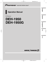 Pioneer DEH-1950 Manual do usuário