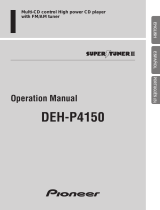 Pioneer DEH-P4150 Manual do usuário