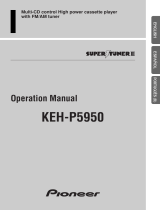 Pioneer KEH-P5950 Manual do usuário