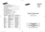 Samsung LE-32S62B Manual do usuário
