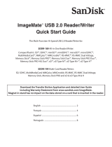 SanDisk ImageMate USB 2.0 Reader-Writer Manual do usuário