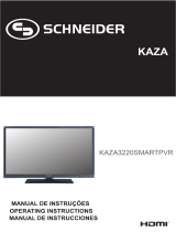 Schneider Kaza 3220 Smart PVR Manual do usuário
