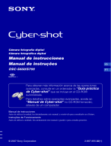 Sony Série Cyber Shot DSC-S700 Manual do usuário
