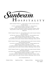 Sunbeam Hospitality 1623 Manual do usuário