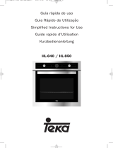 Teka HL-840 Manual do usuário