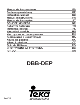 Teka Kutchentechnik DBB-DEP Manual do usuário
