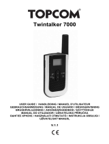 Topcom TWINTALKER 7000 Manual do usuário