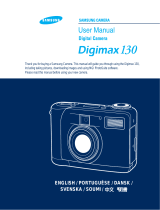 Samsung Digimax 130 Manual do usuário