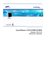 Samsung 151S Manual do usuário