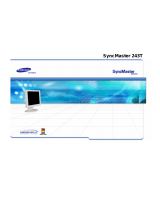 Samsung 243T Manual do usuário