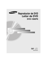 Samsung DVD-1080P8 Manual do usuário