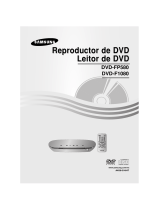 Samsung DVD-F1080 Manual do usuário