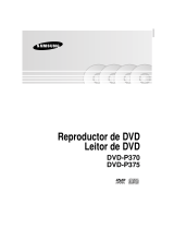 Samsung DVD-P370 Manual do usuário