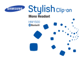 Samsung HM1500 Manual do usuário