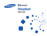 Samsung HM1700 Manual do usuário